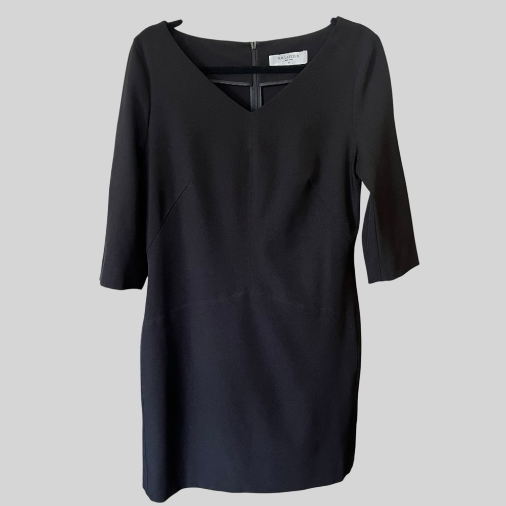 MM. LAFLEUR Black Long Sleeve Dress.